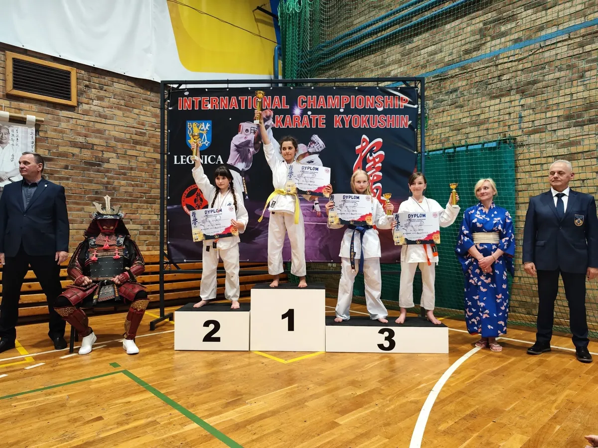 Podium turnieju International Championship w Legnicy